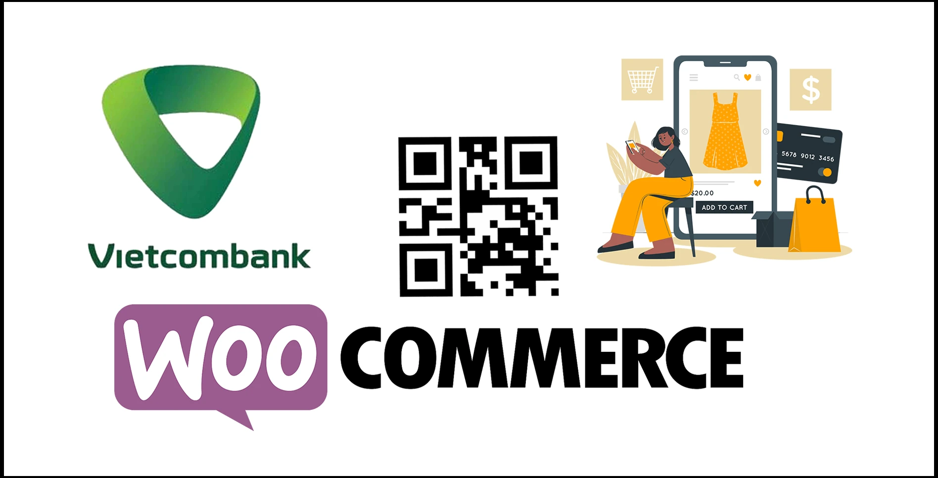 Plugin Thanh Toán Tự Động Vietcombank WordPress trên Woocommerce