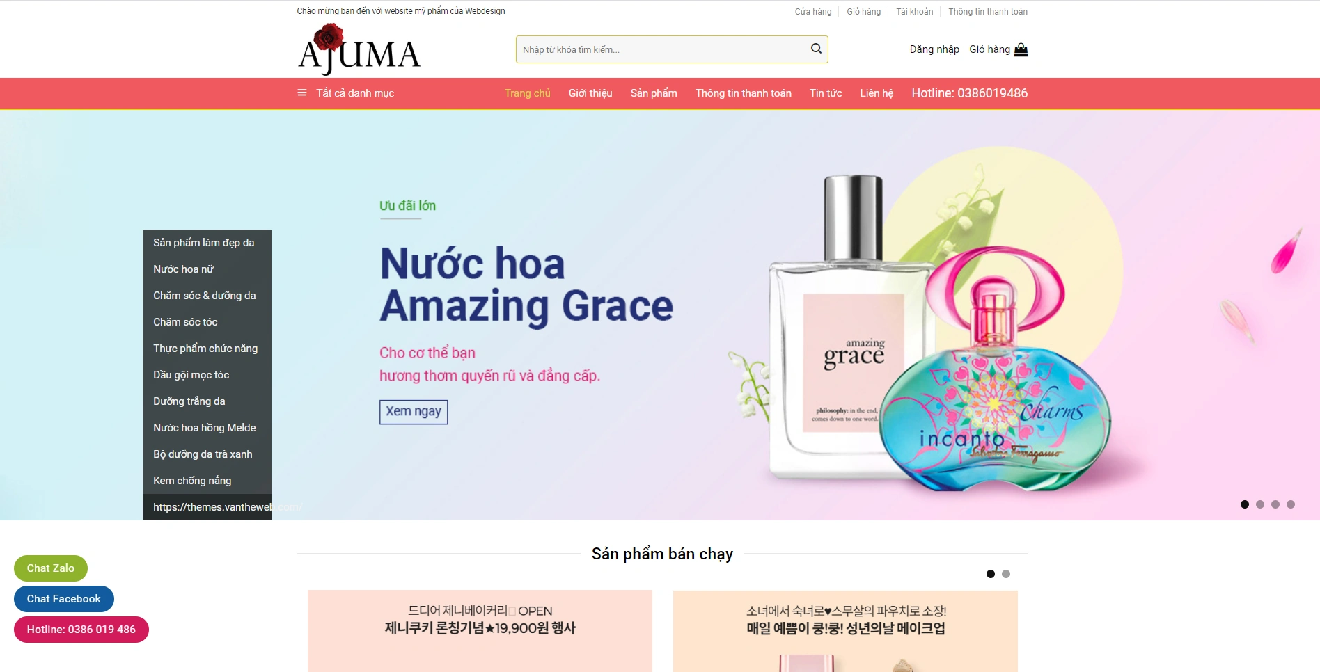 Shop Mỹ Phẩm 4