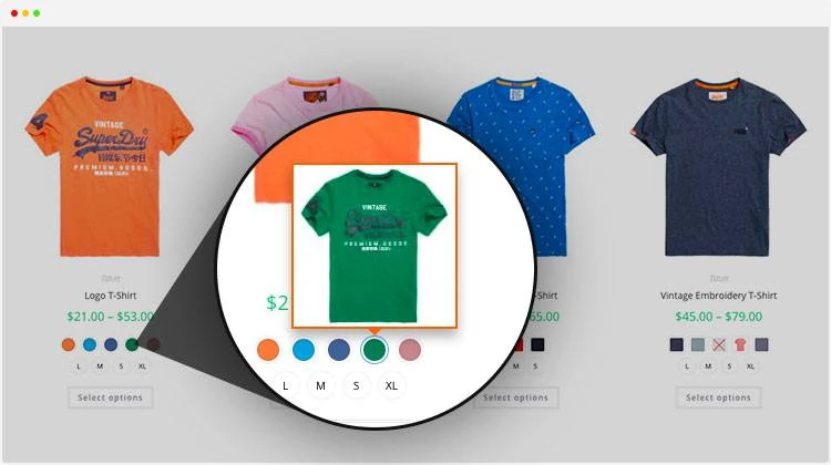 WooCommerce Variation Swatches Pro | Plugin tạo tùy biến màu sắc, kích thước sản phẩm