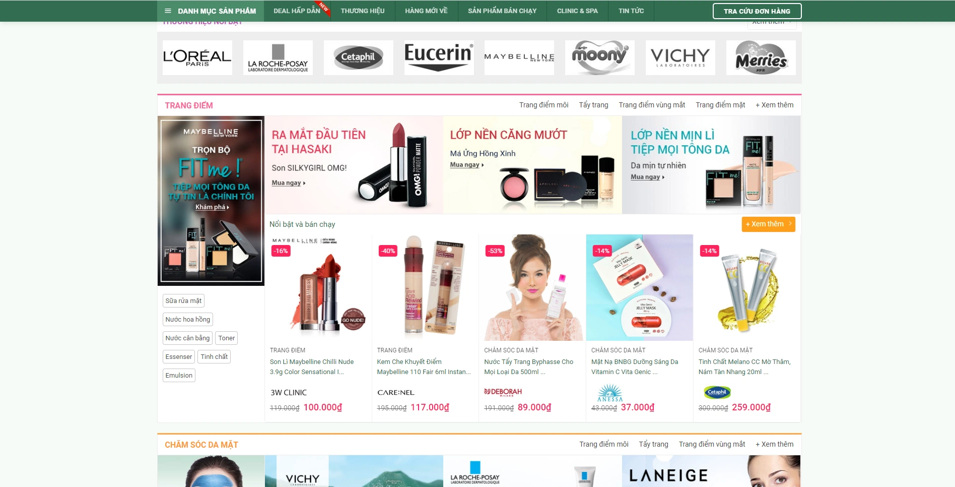 Mẫu Website Shop Mỹ Phẩm Chuẩn Seo - ảnh 4