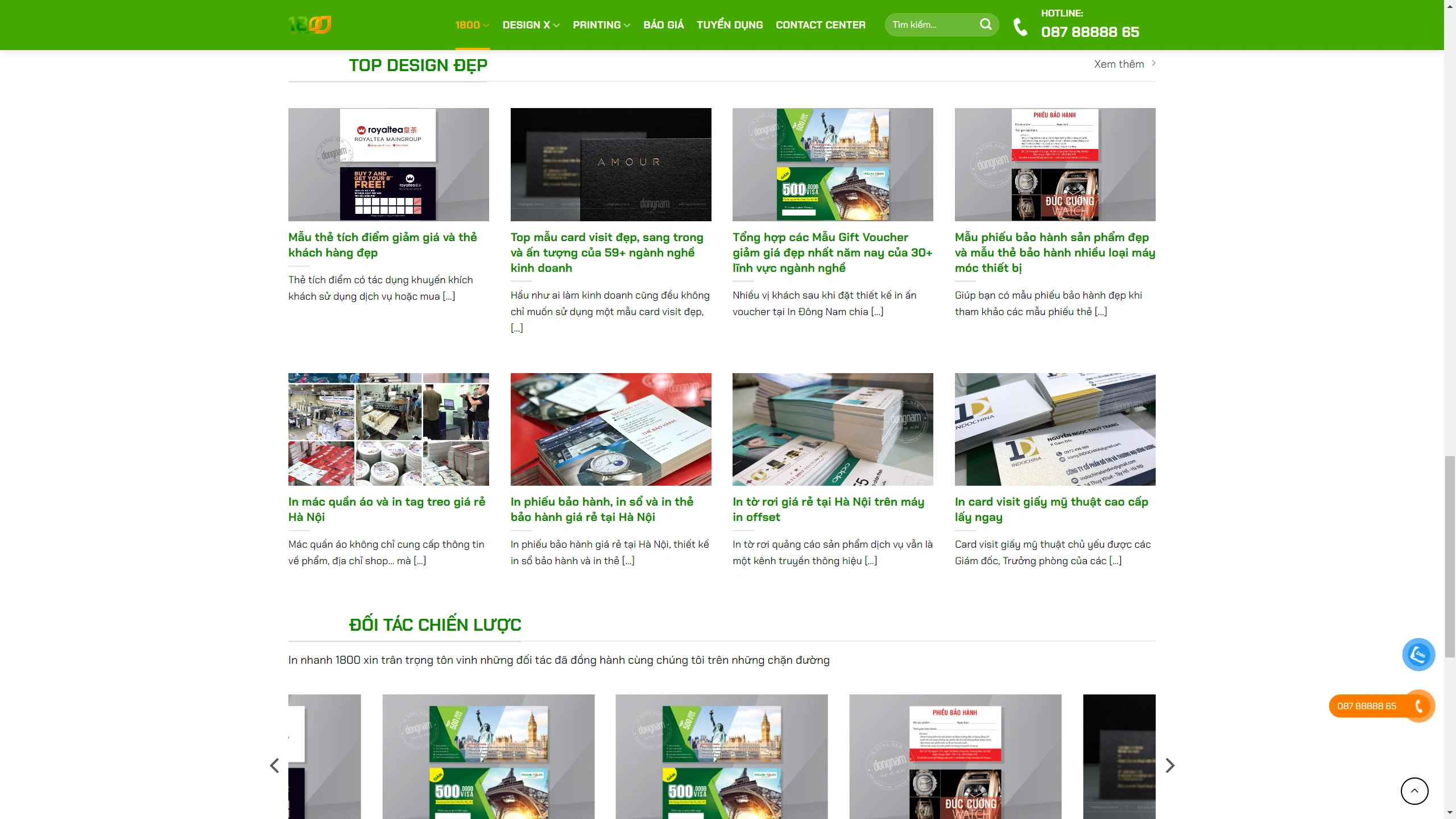 Mẫu Giao Diện Website In Ấn - ảnh 3