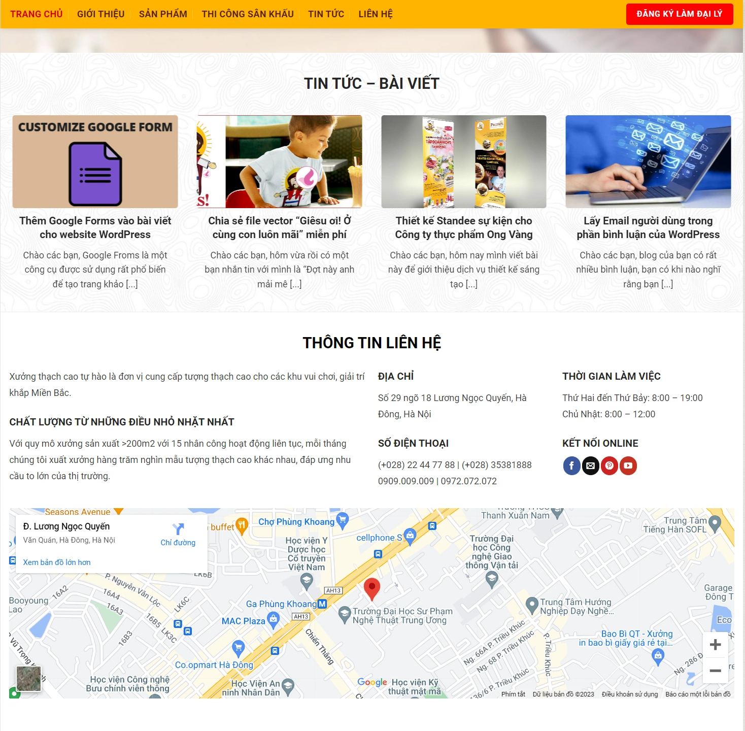 Mẫu Giao Diện Tượng Thạch Cao Chuẩn Seo - ảnh 3