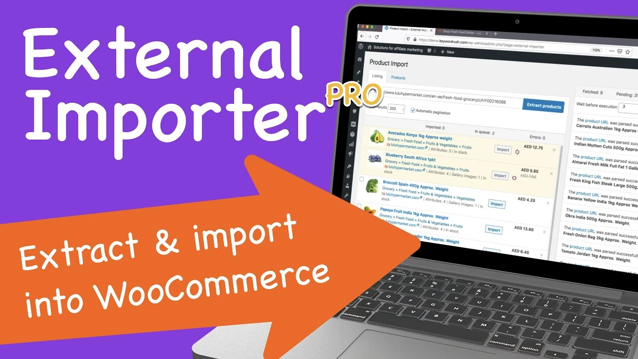 Plugin lấy nội dung tự động External Importer Pro Plugin