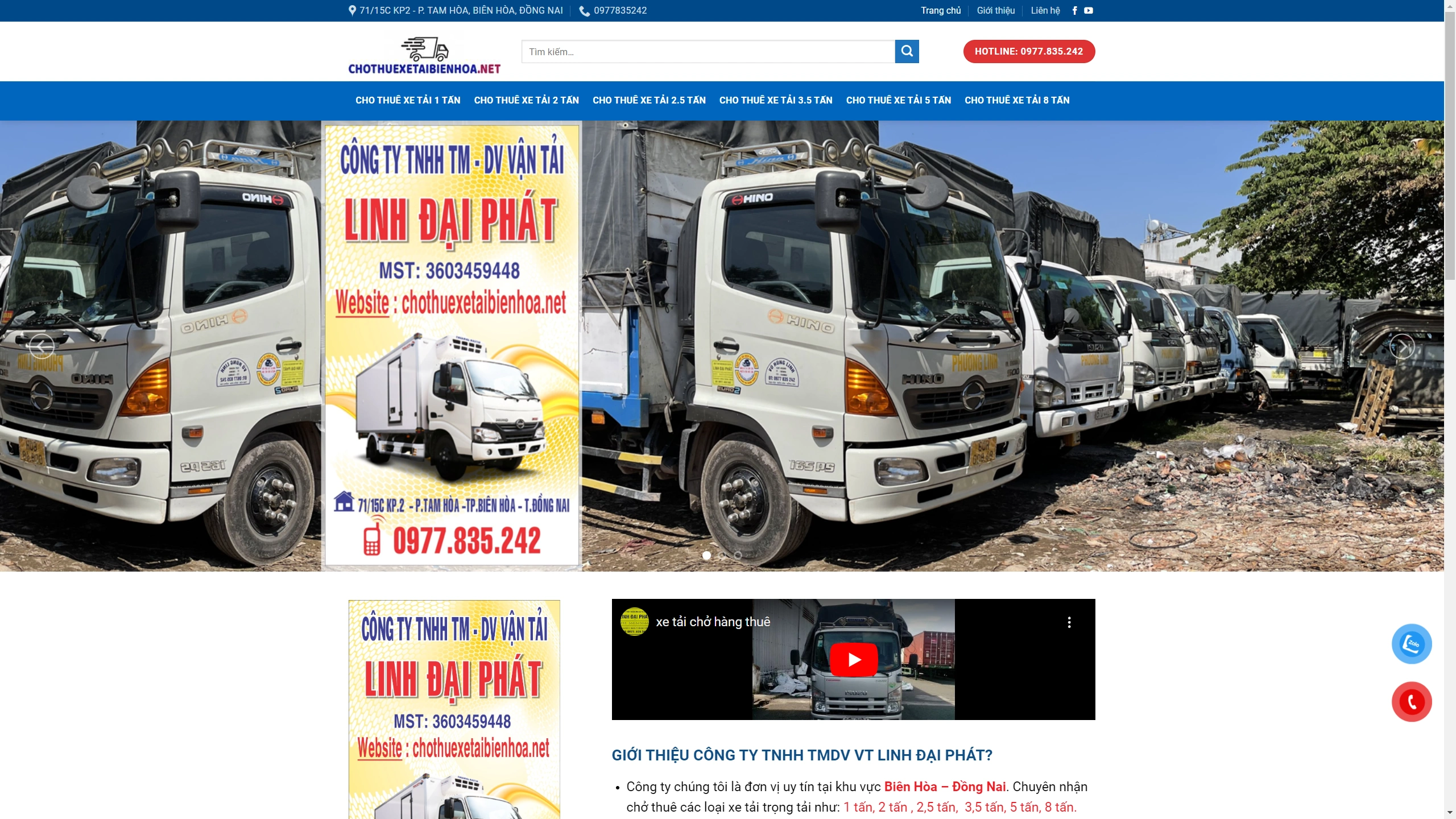 Mẫu Giao Diện Flatsome Website Vận Tải Chở Hàng - ảnh 2