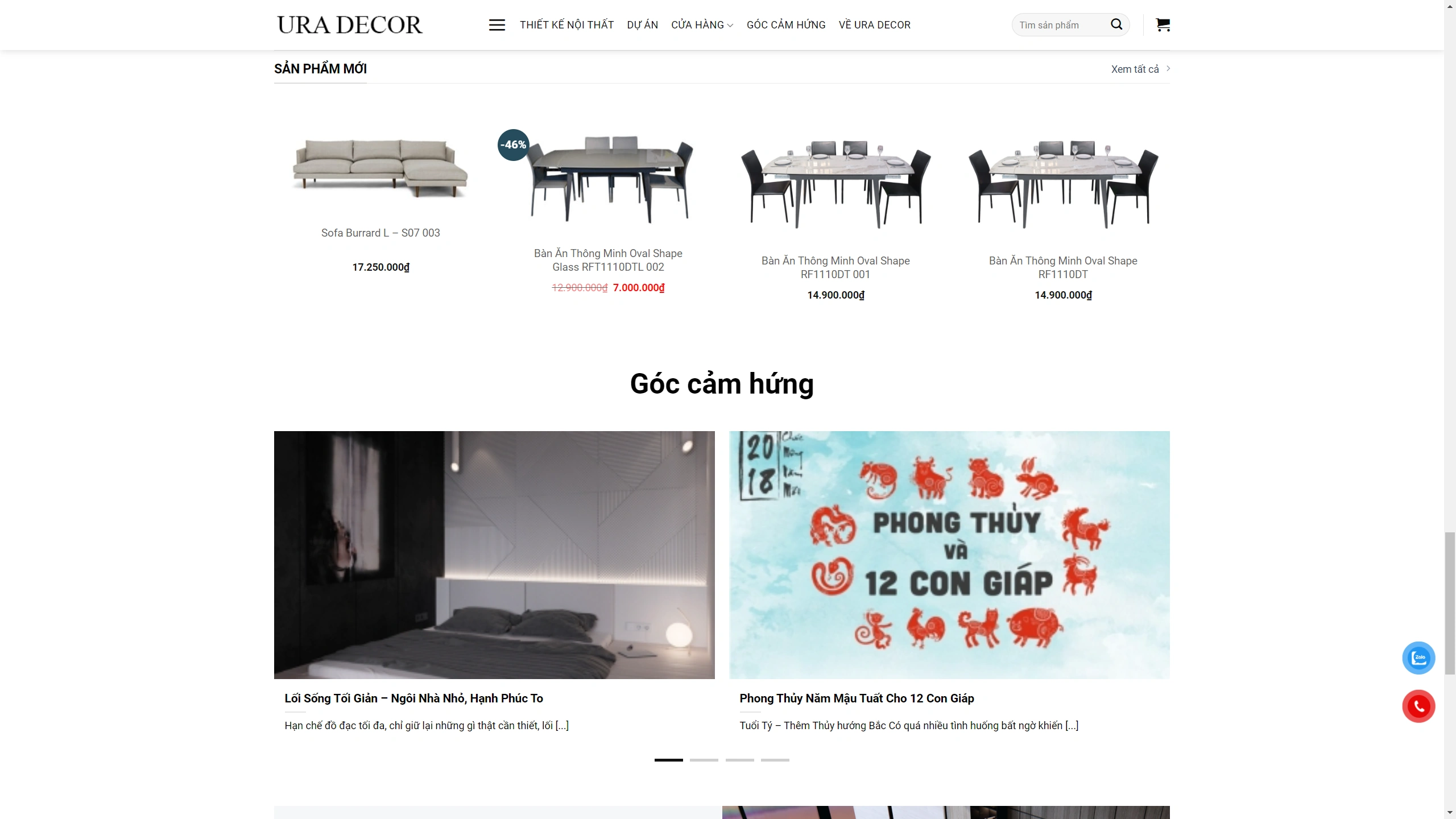 Mẫu Giao Diện Website Thiết Kế - Trang Trí  Nội Thất - ảnh 3