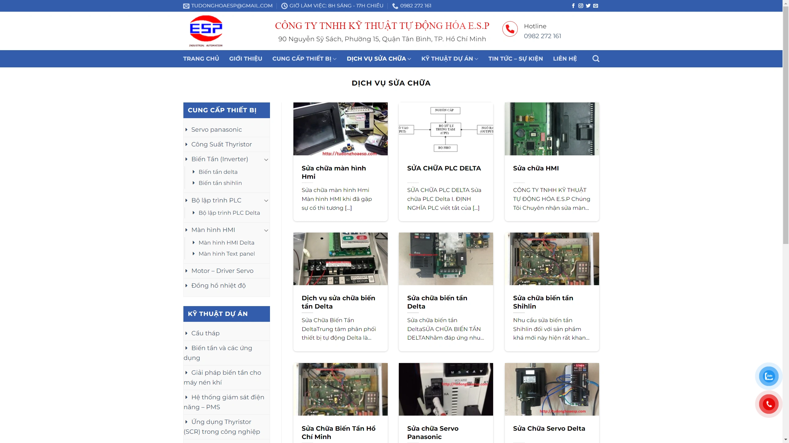 Mẫu Website Giao Diện Sản Phẩm Tự Động Hoá - ảnh 3
