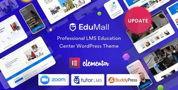EduMall - Professional LMS Education Center WordPress Theme