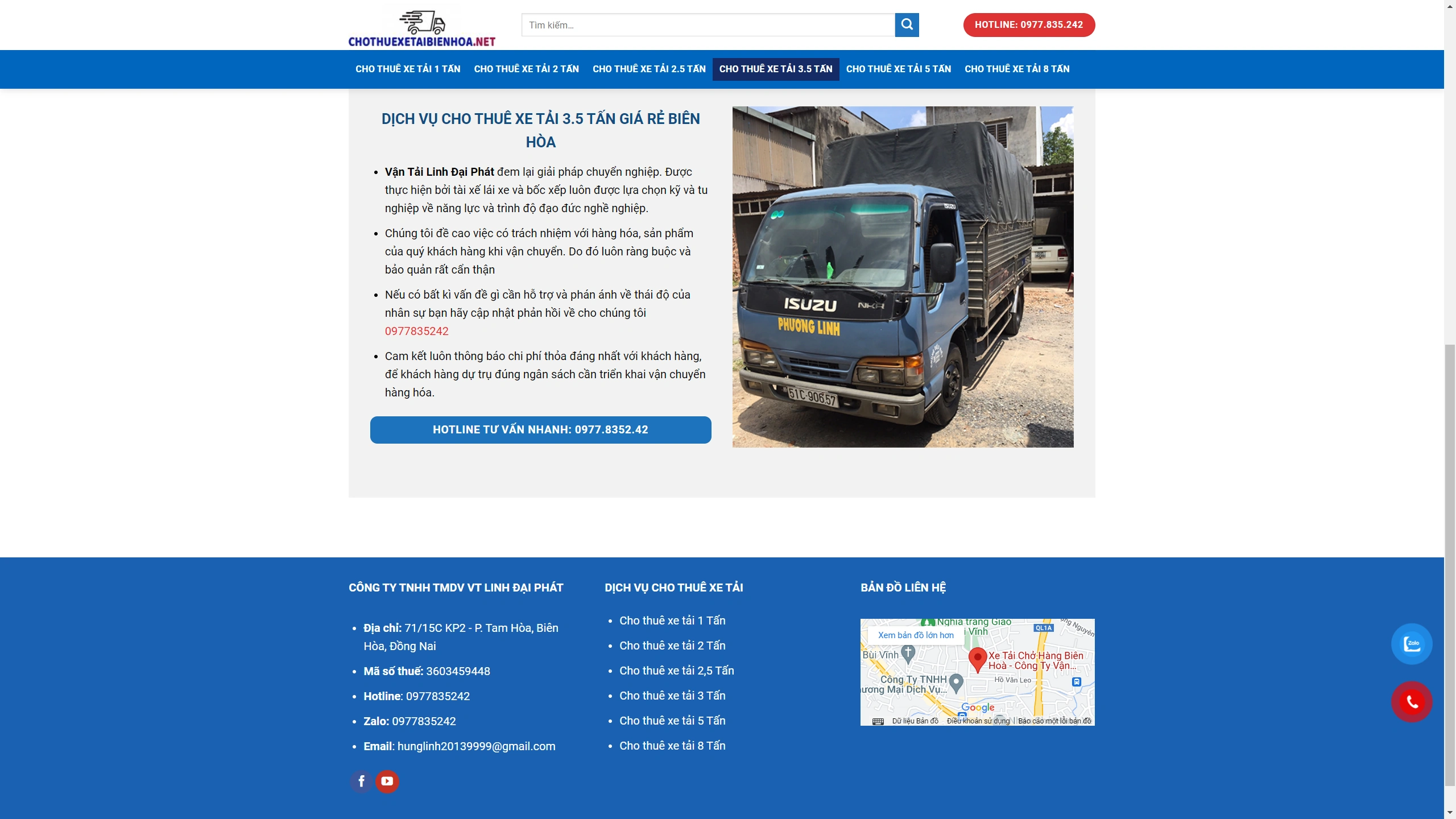 Mẫu Giao Diện Flatsome Website Vận Tải Chở Hàng - ảnh 3
