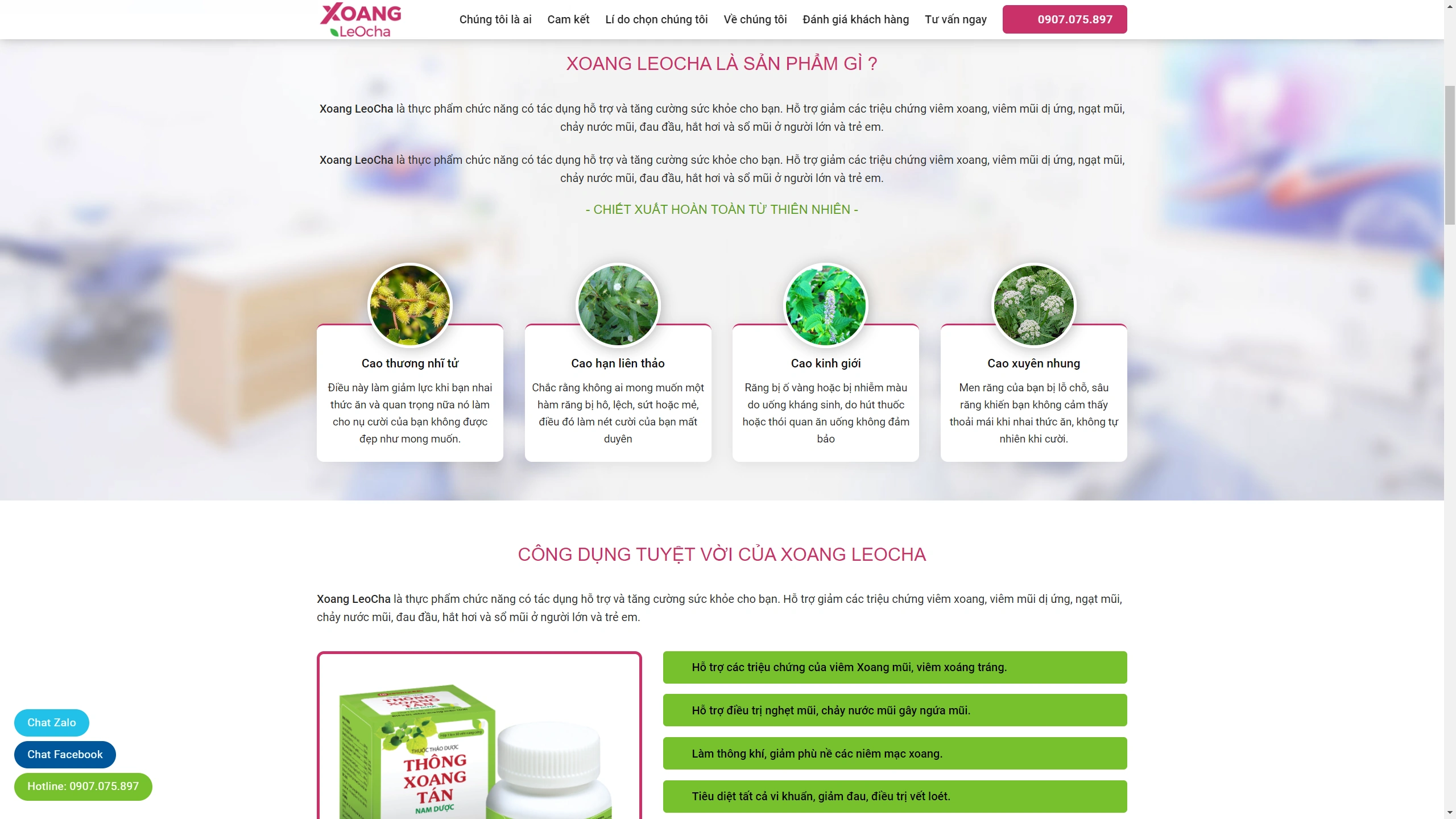 Mẫu Giao Diện Website Thực Phẩm Chức Năng - ảnh 2