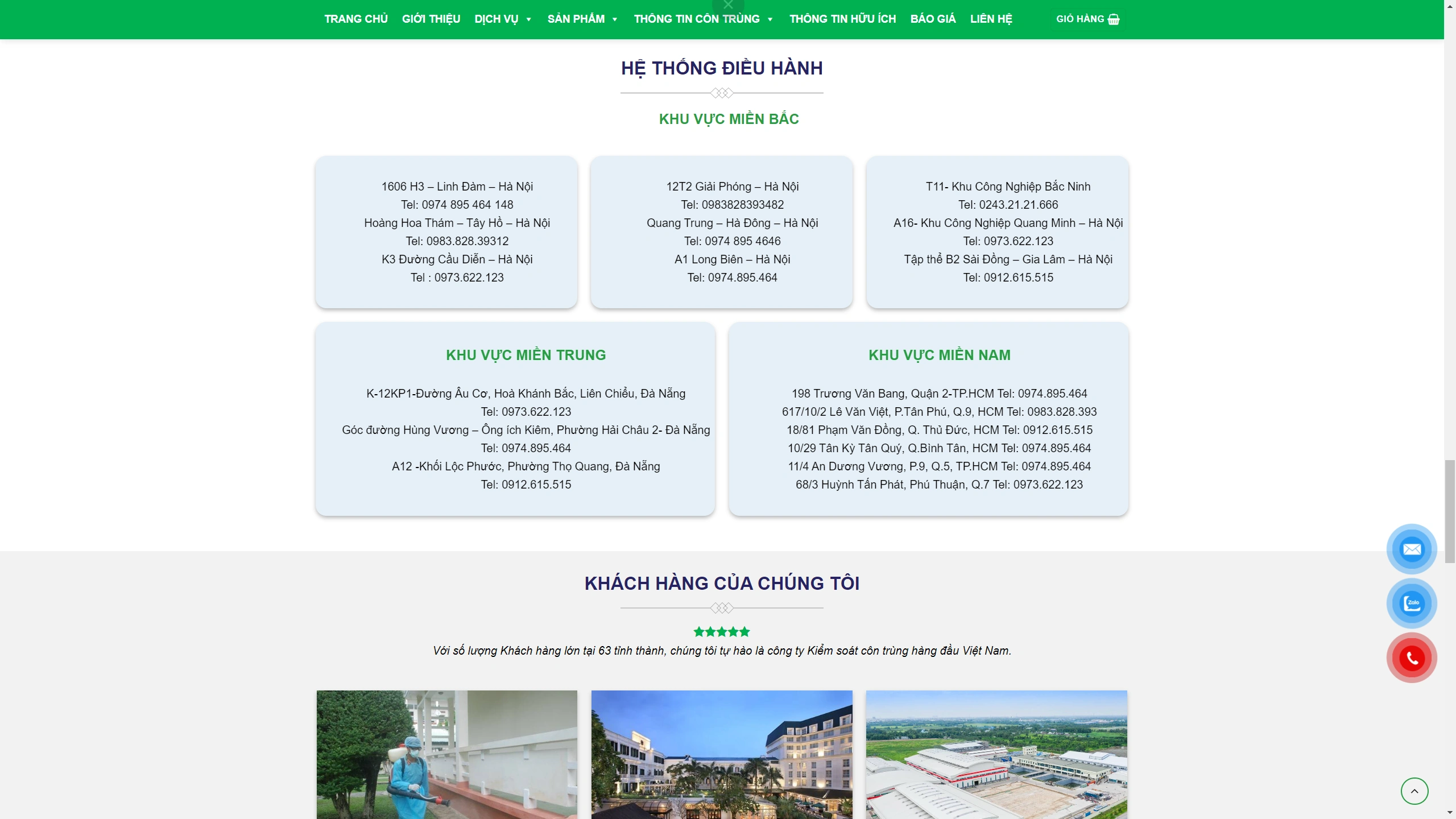 Mẫu Giao Diện Website Bán Thuốc Khử Côn Trùng - ảnh 3