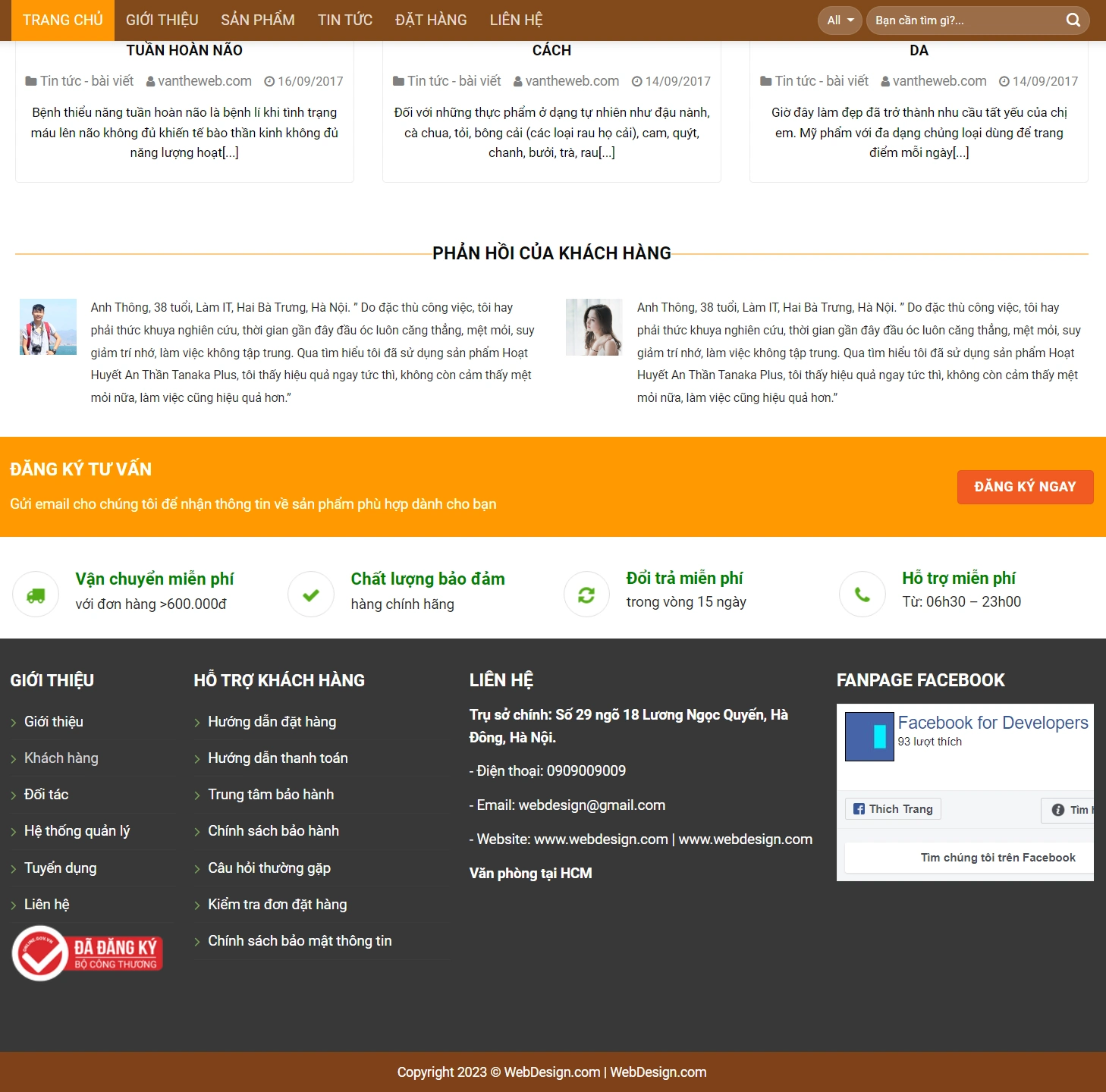 Mẫu Giao Diện Website Bán Hạt Điều - ảnh 2