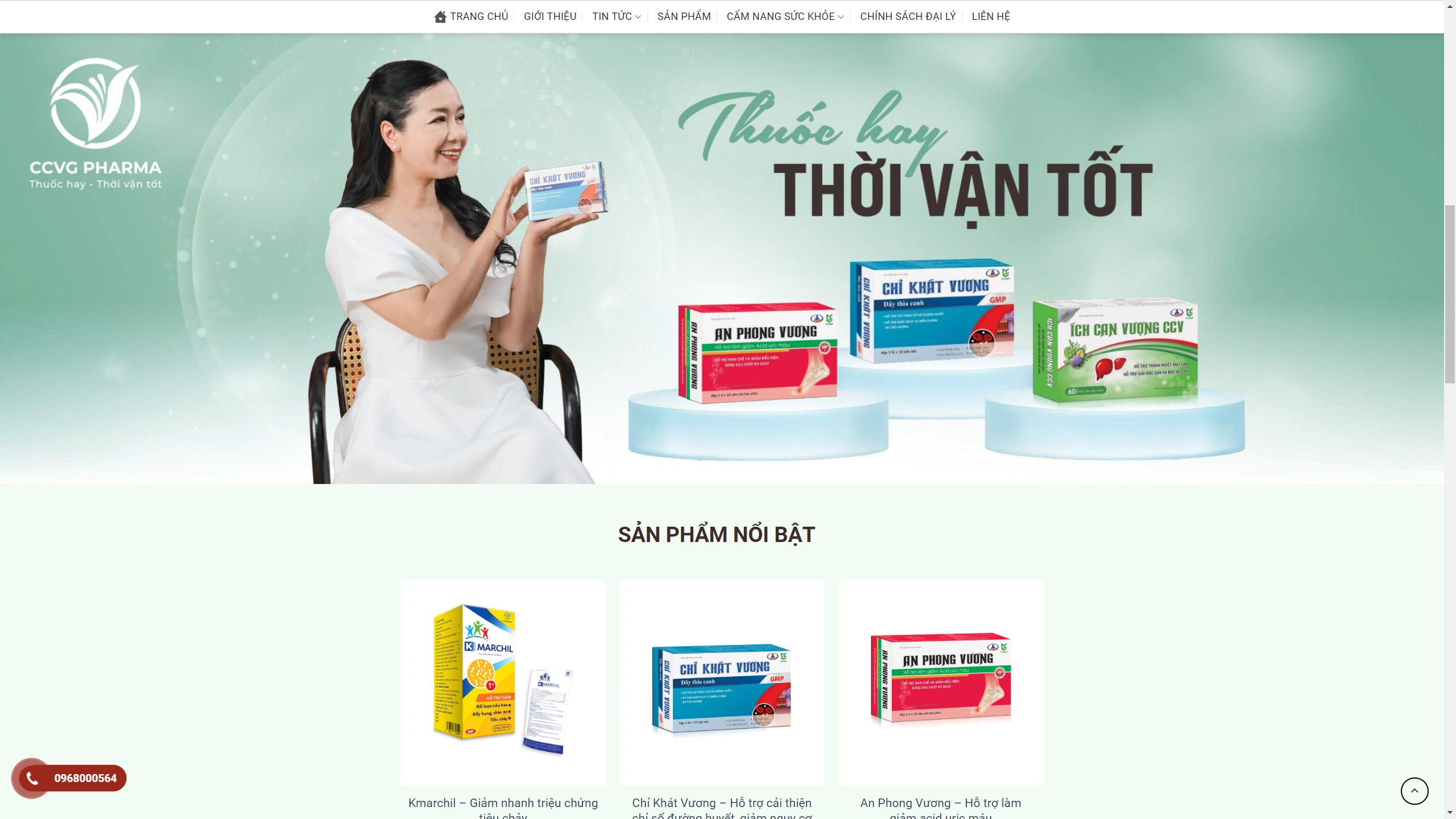 Mẫu Giao Diện Website Thực Phẩm Chức Năng - ảnh 2