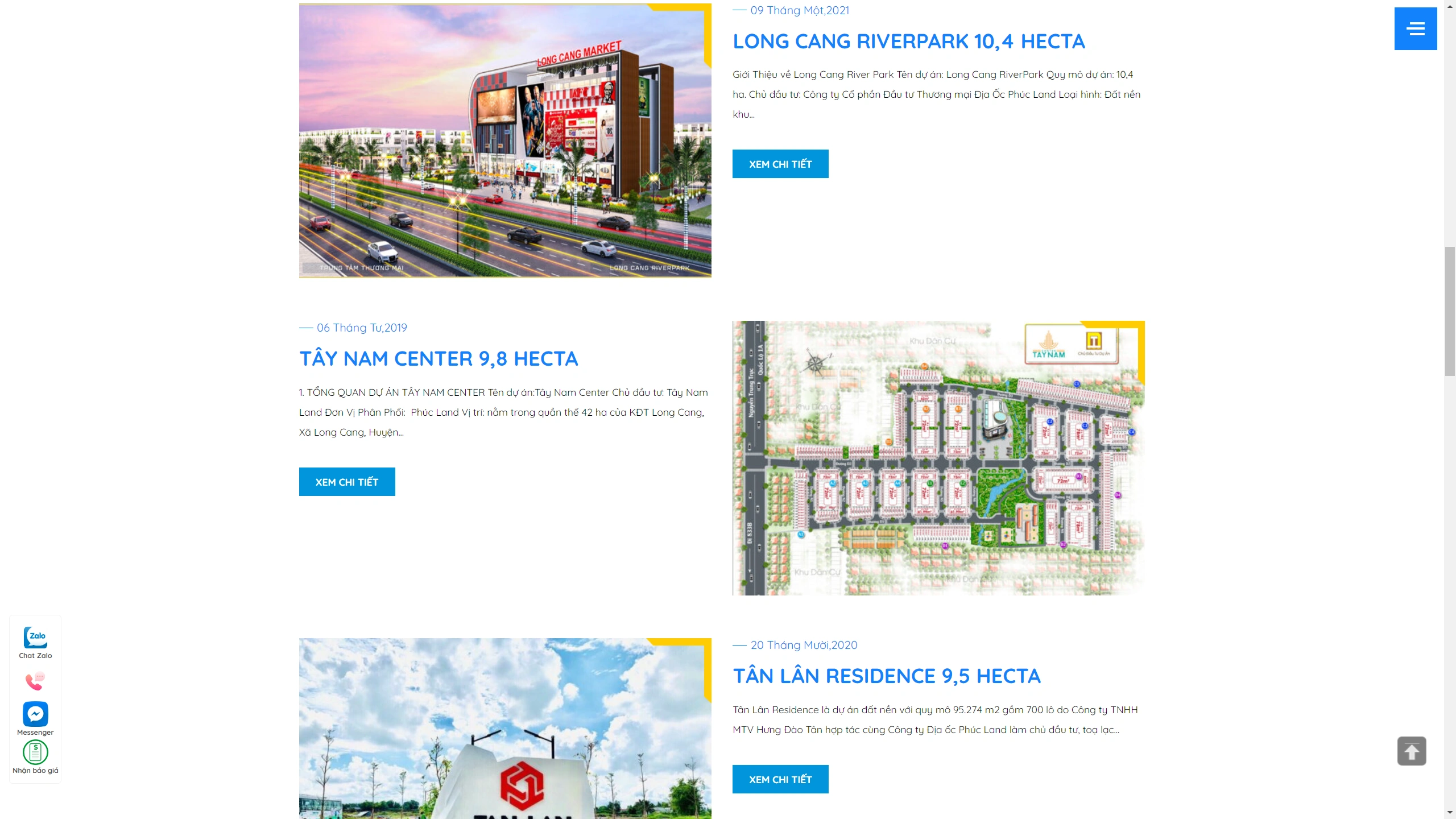 Mẫu Giao Diện Website Dự Án Bất Động Sản Pro - ảnh 2