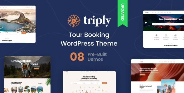 Triply - Tour Booking WordPress Theme | Themes bán tour du lịch
