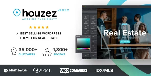 Themes Houzez - Real Estate WordPress Theme bất động sản chuyên nghiệp