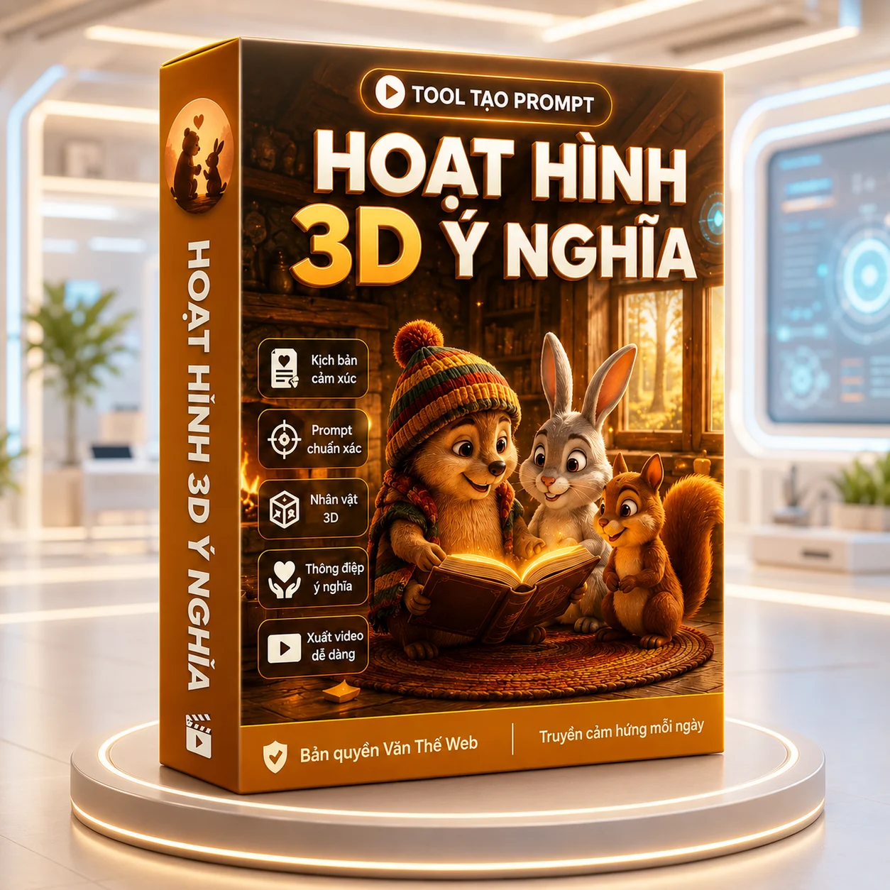 Tool Tạo Prompt Hoạt Hình 3D Ý Nghĩa