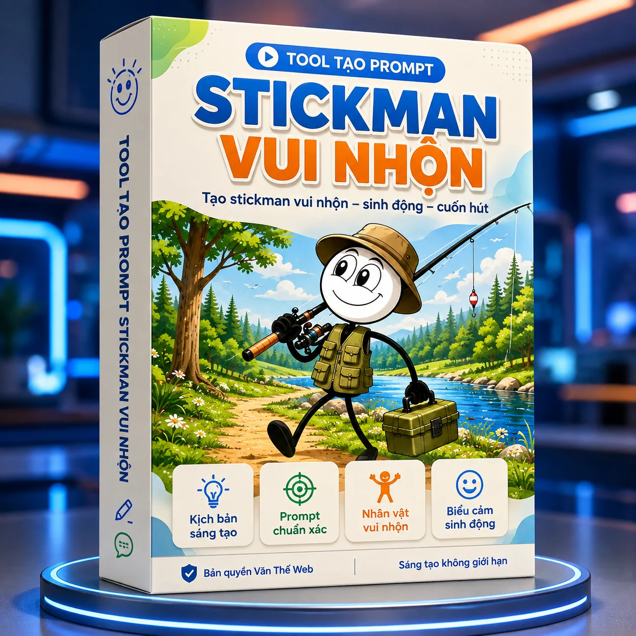 Tool Tạo Prompt Stickman Vui Nhộn