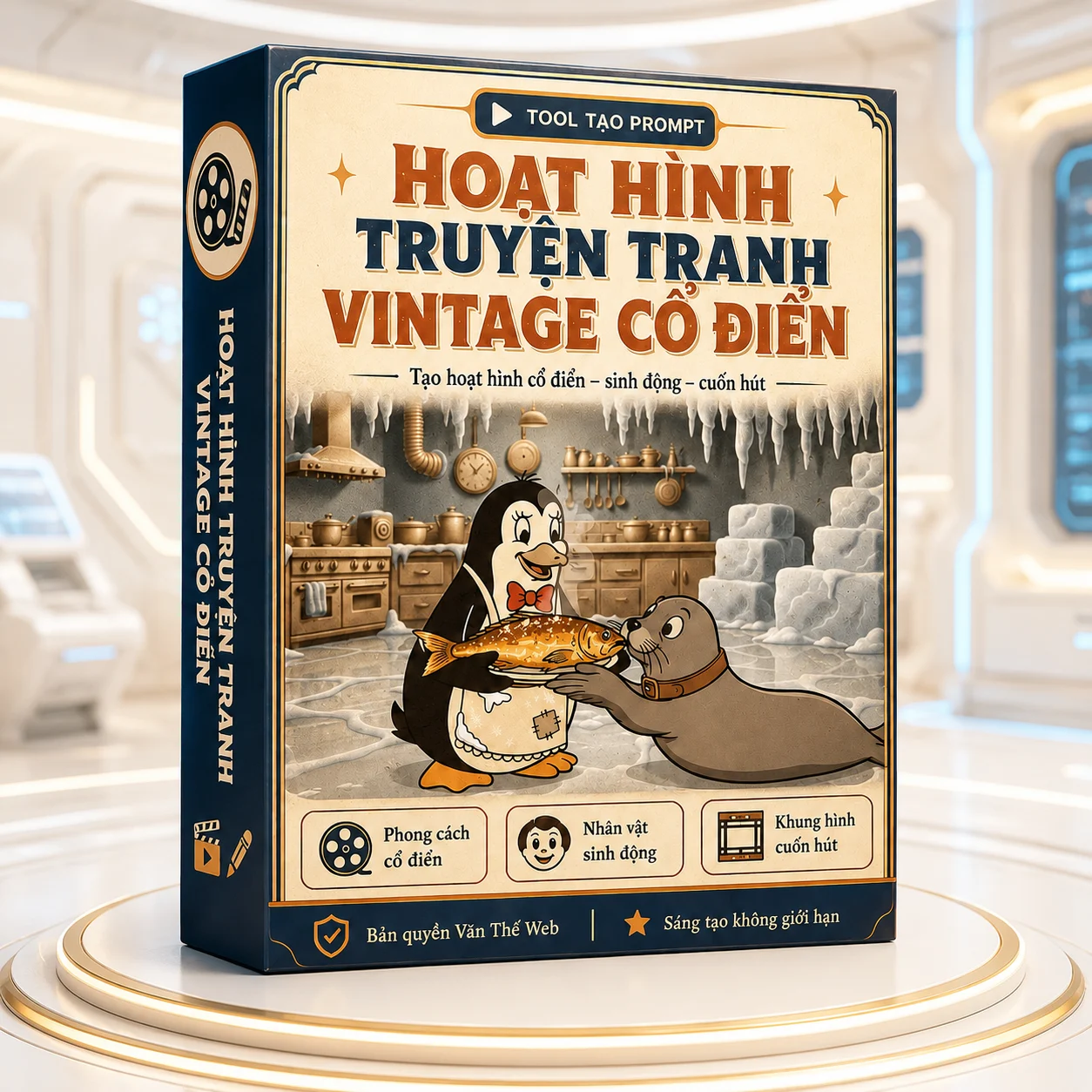Tool Hoạt Hình Truyện Tranh Vintage Cổ Điển