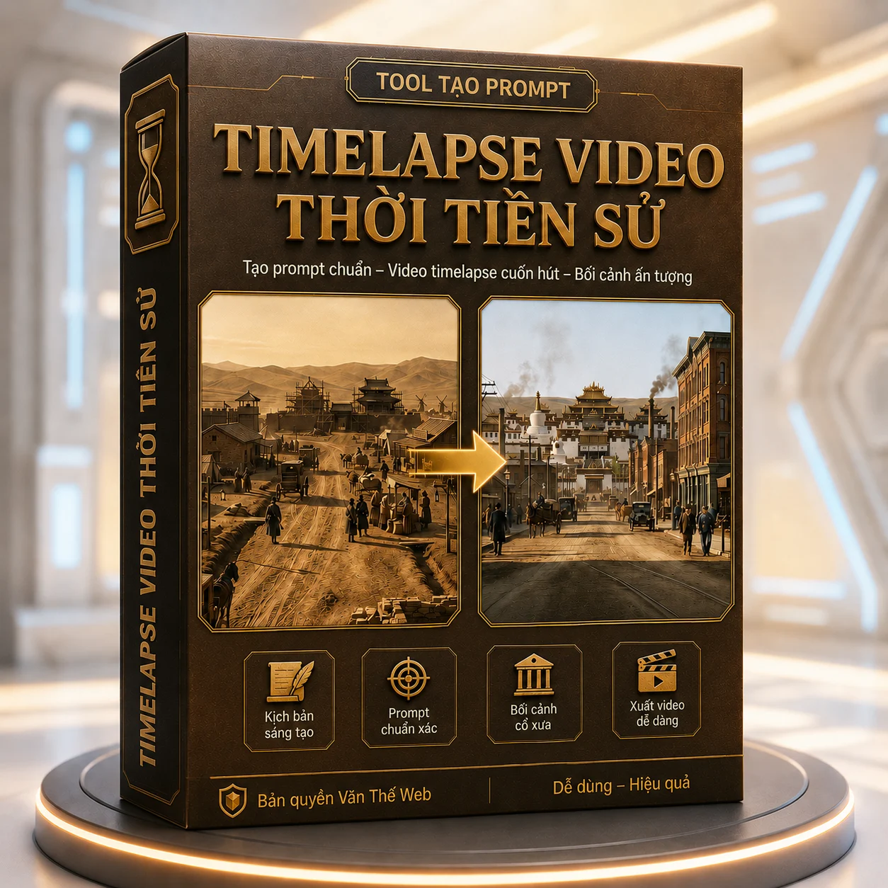Xưởng Tạo Timelapse Video Thời Tiền Sử