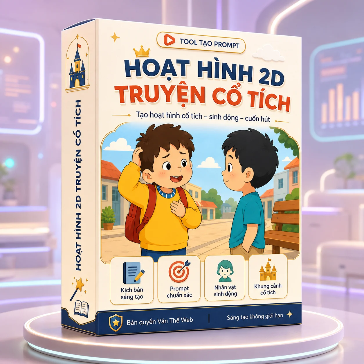Tool Hoạt Hình 2D Truyện Cổ Tích