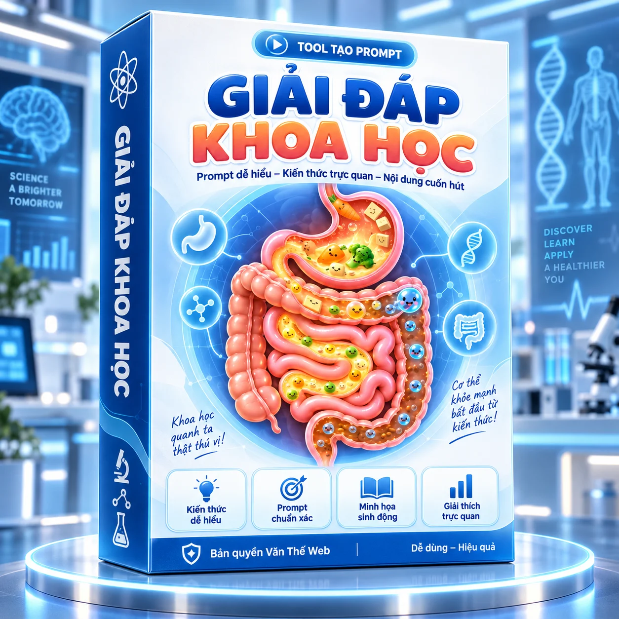 Tool Tạo Prompt Giải Đáp Khoa Học