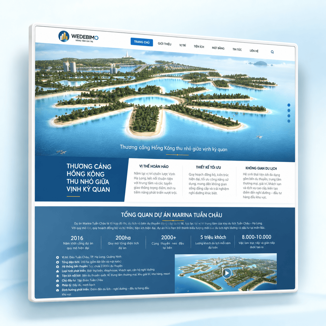 Mẫu Website Bất Động Sản 4 Chuẩn SEO | Landing Page