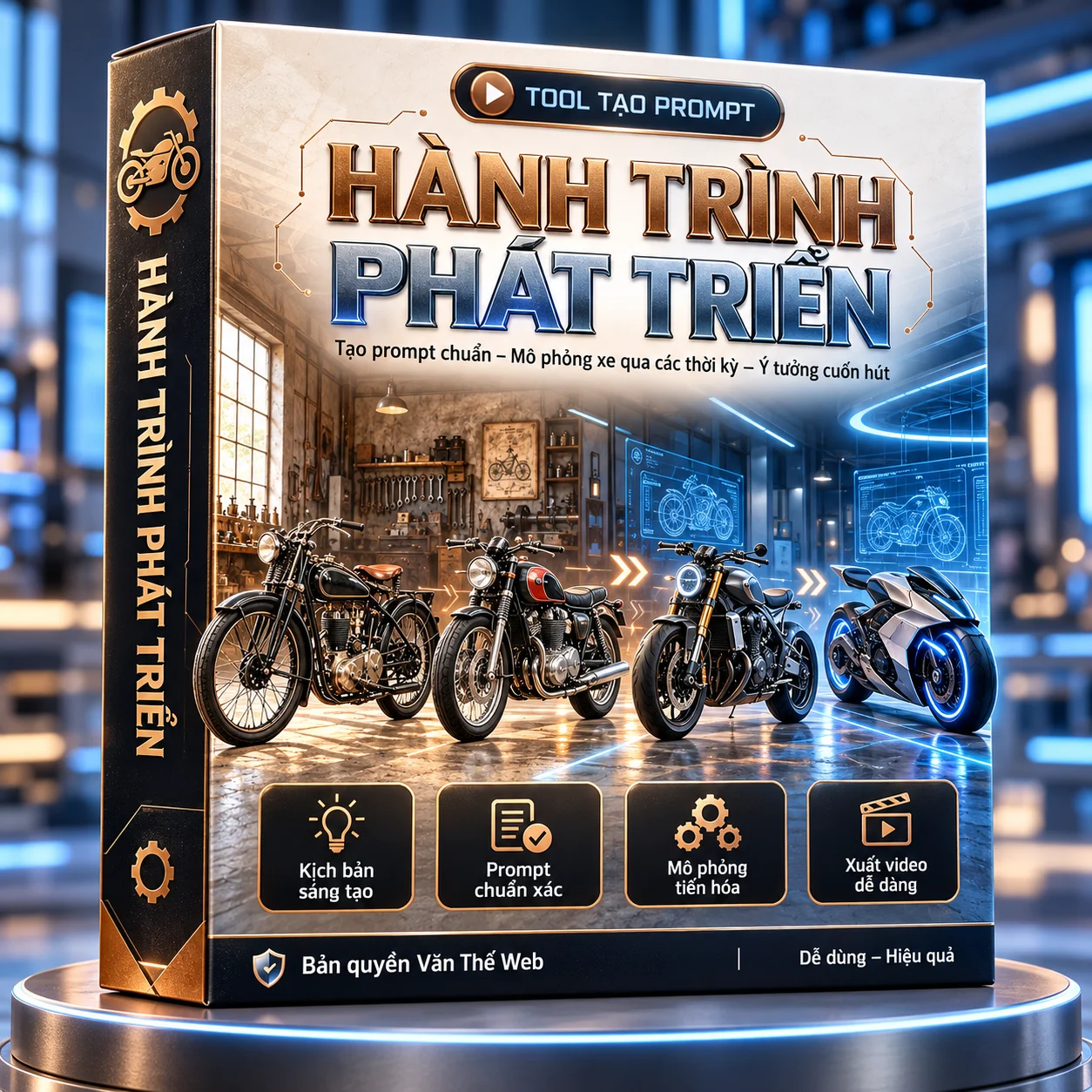 Tool Tạo Prompt Hành Trình Phát Triển