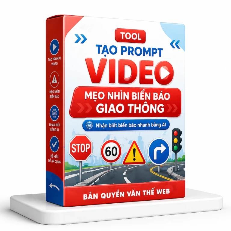 Tool Tạo Prompt Video Mẹo Nhìn Biển Báo Giao Thông