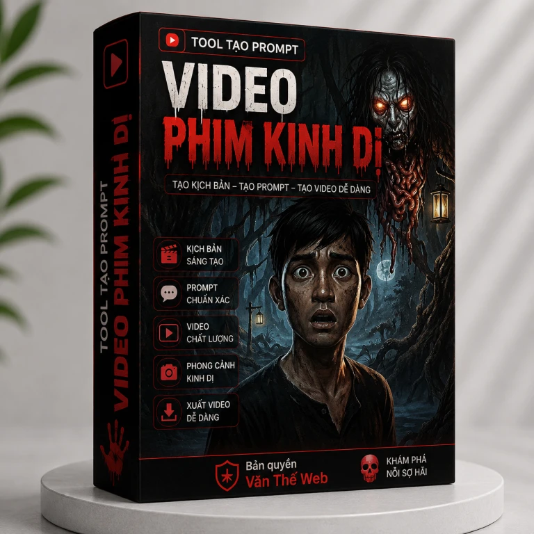 Tool Tạo Prompt Video Phim Kinh Dị