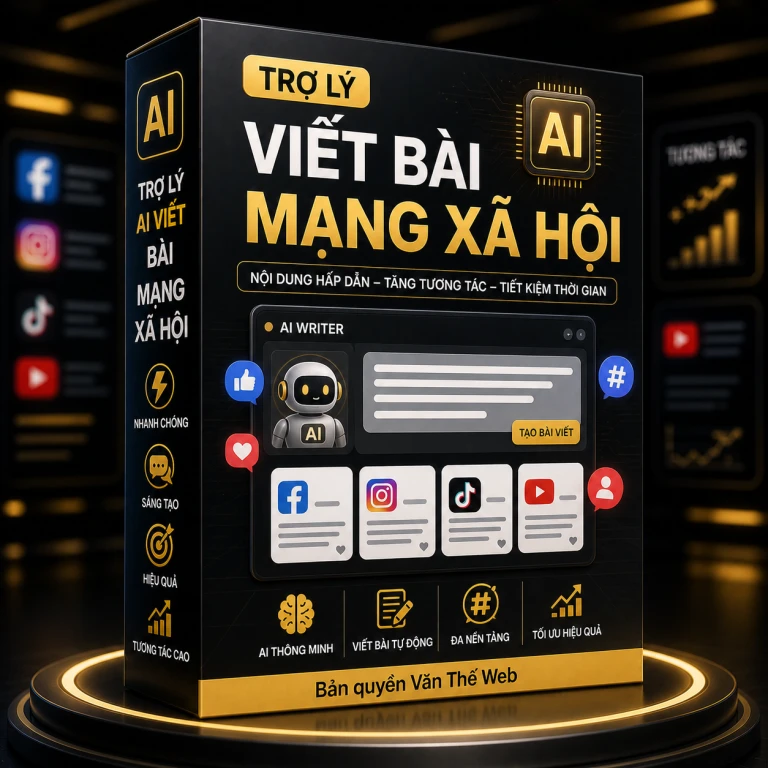 Trợ Lý AI Viết Bài Mạng Xã Hội