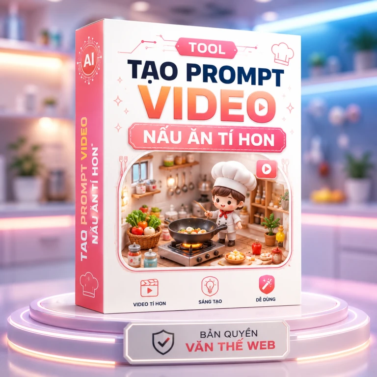 Tool Tạo Prompt Video Nấu Ăn Tí Hon
