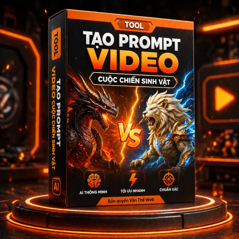 Tool Tạo Prompt Video Cuộc Chiến Sinh Vật