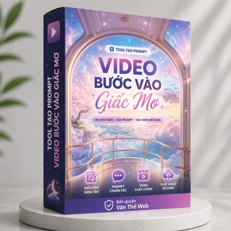 Tool Tạo Prompt Video Bước Vào Giấc Mơ