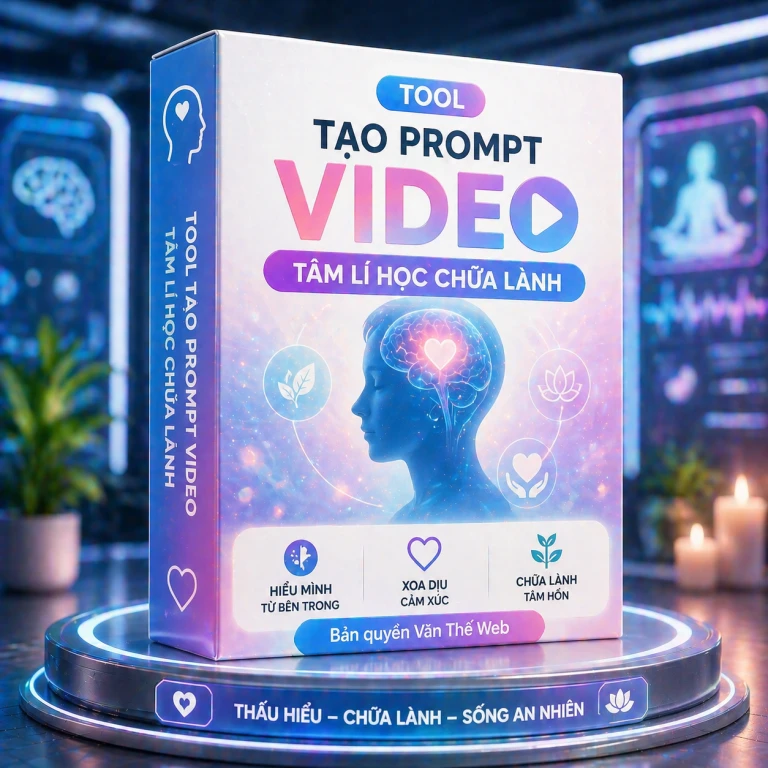 Tool Tạo Prompt Video Tâm Lí Học Chữa Lành