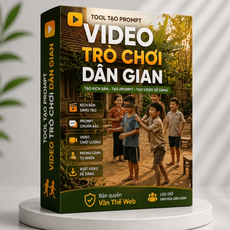 Tool Tạo Prompt Video Trò Chơi Dân Gian