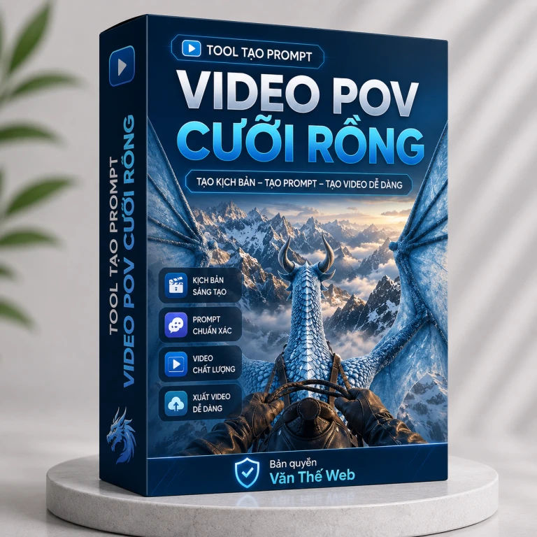 Tool Tạo Prompt Video POV Cưỡi Rồng