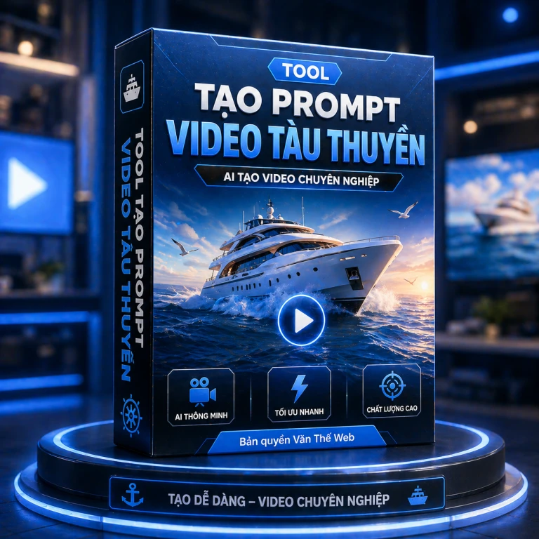 Tool Tạo Prompt Video Tàu Thuyền