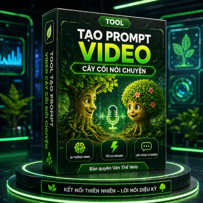 Tool Tạo Prompt Video Cây Cối Nói Chuyện