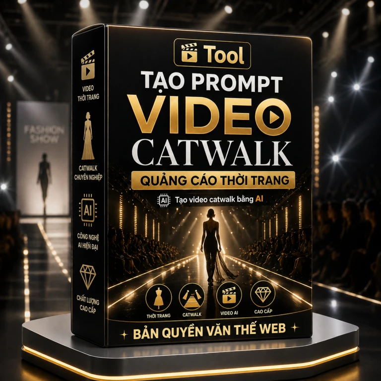 Tool Tạo Prompt Video Catwalk Quảng Cáo Thời Trang