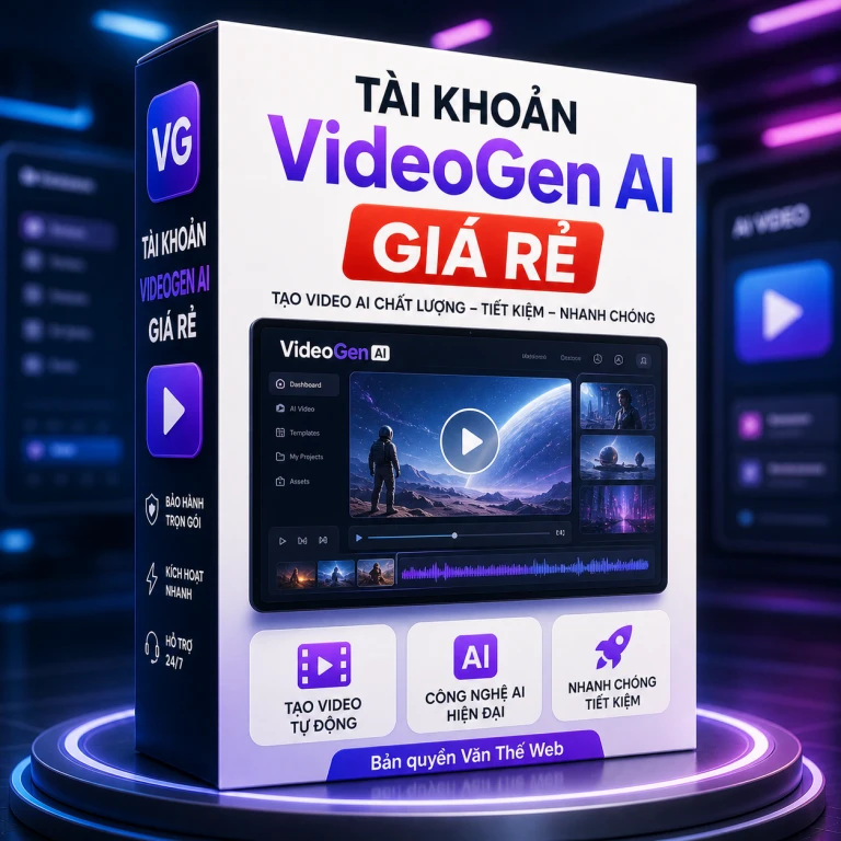 VideoGen AI Giá Rẻ