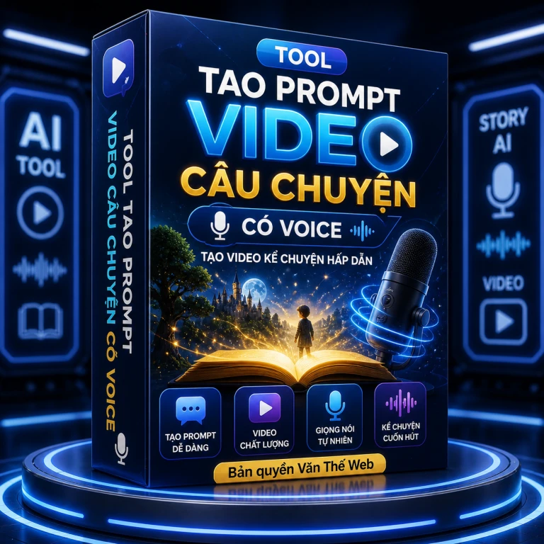 Tool Tạo Prompt Video Câu Chuyện Có Voice