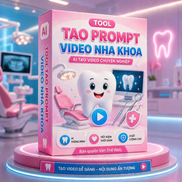 Tool Tạo Prompt Video Nha Khoa