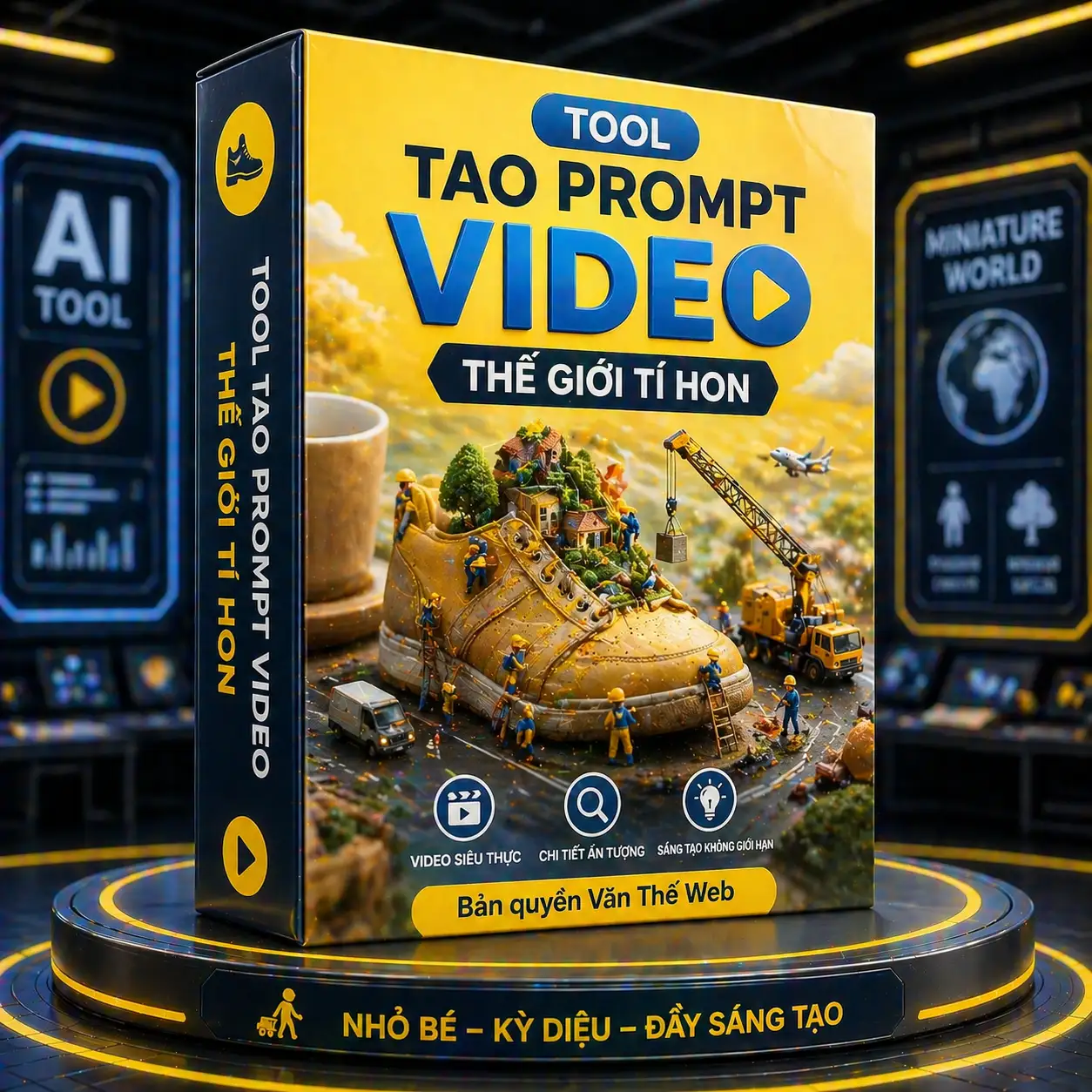 Tool Tạo Prompt Video Thế Giới Tí Hon - ảnh 2