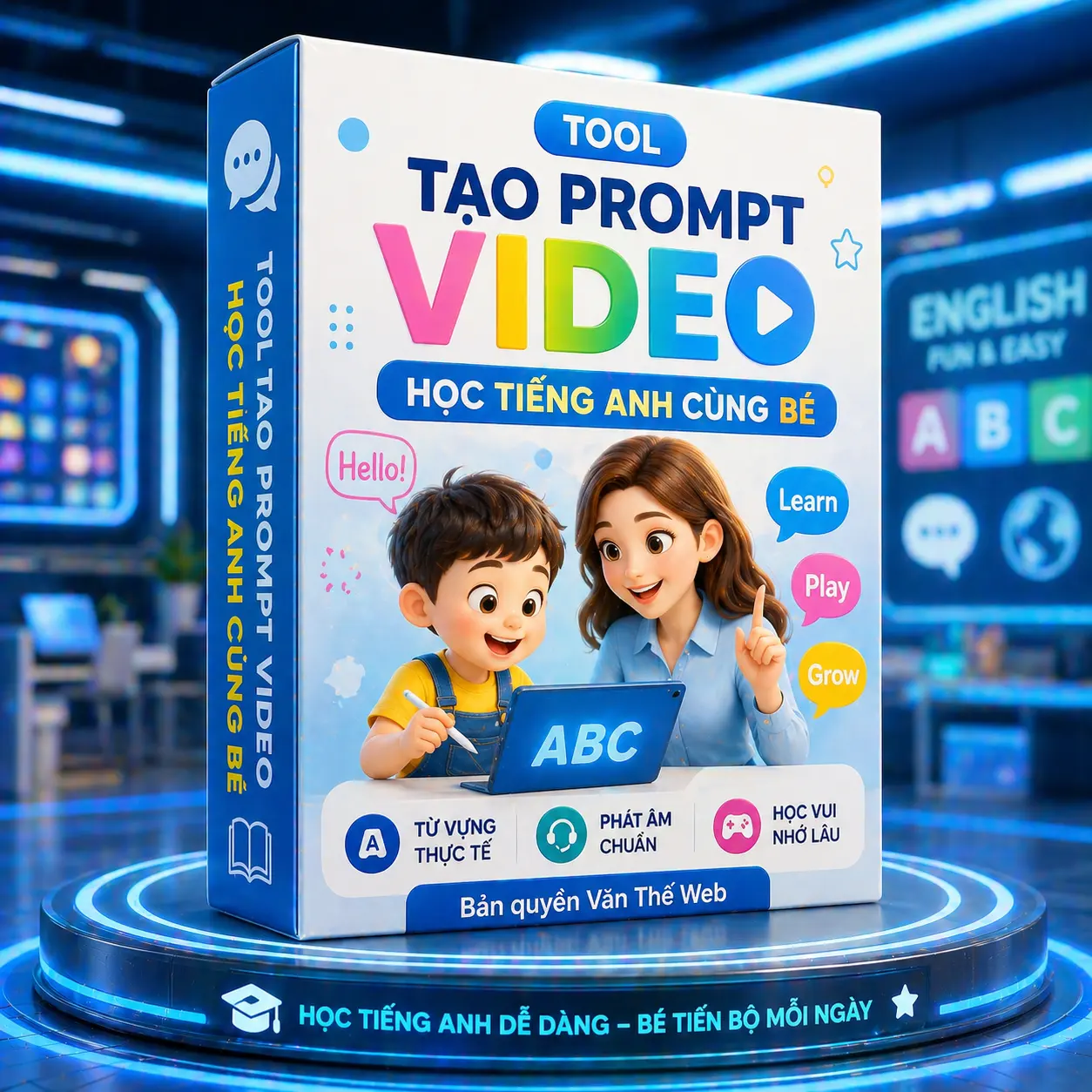 Tool Tạo Prompt Video Học Tiếng Anh Cùng Bé - ảnh 2
