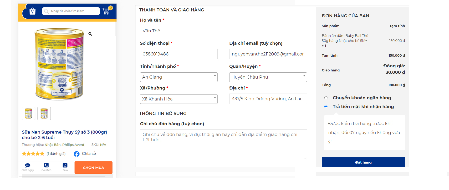 Mẫu Website Văn Thế Shop Cao Cấp - ảnh 4