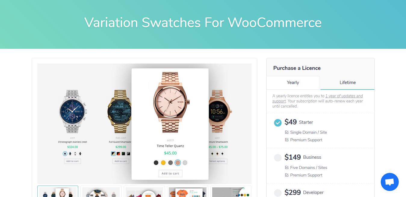 WooCommerce Variation Swatches Pro | Plugin tạo tùy biến màu sắc, kích thước sản phẩm